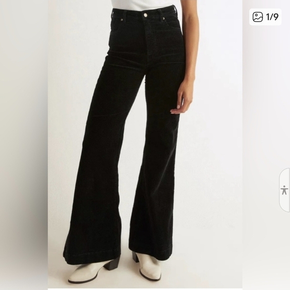 ROLLA'S Denim - ROLLA'S Black Flare Denim Jeans
